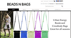 Desktop Screenshot of beadsnbags.co