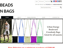 Tablet Screenshot of beadsnbags.co